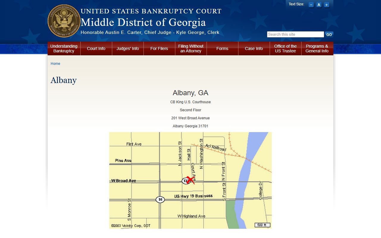 Lee County Superior Court bankruptcy court distinction