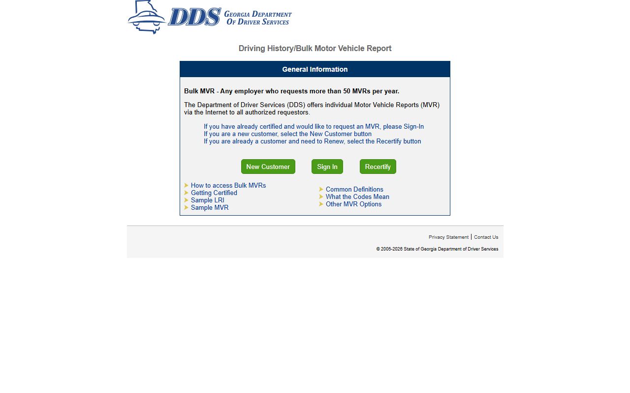 Lee County traffic court records Georgia DDS online MVR portal